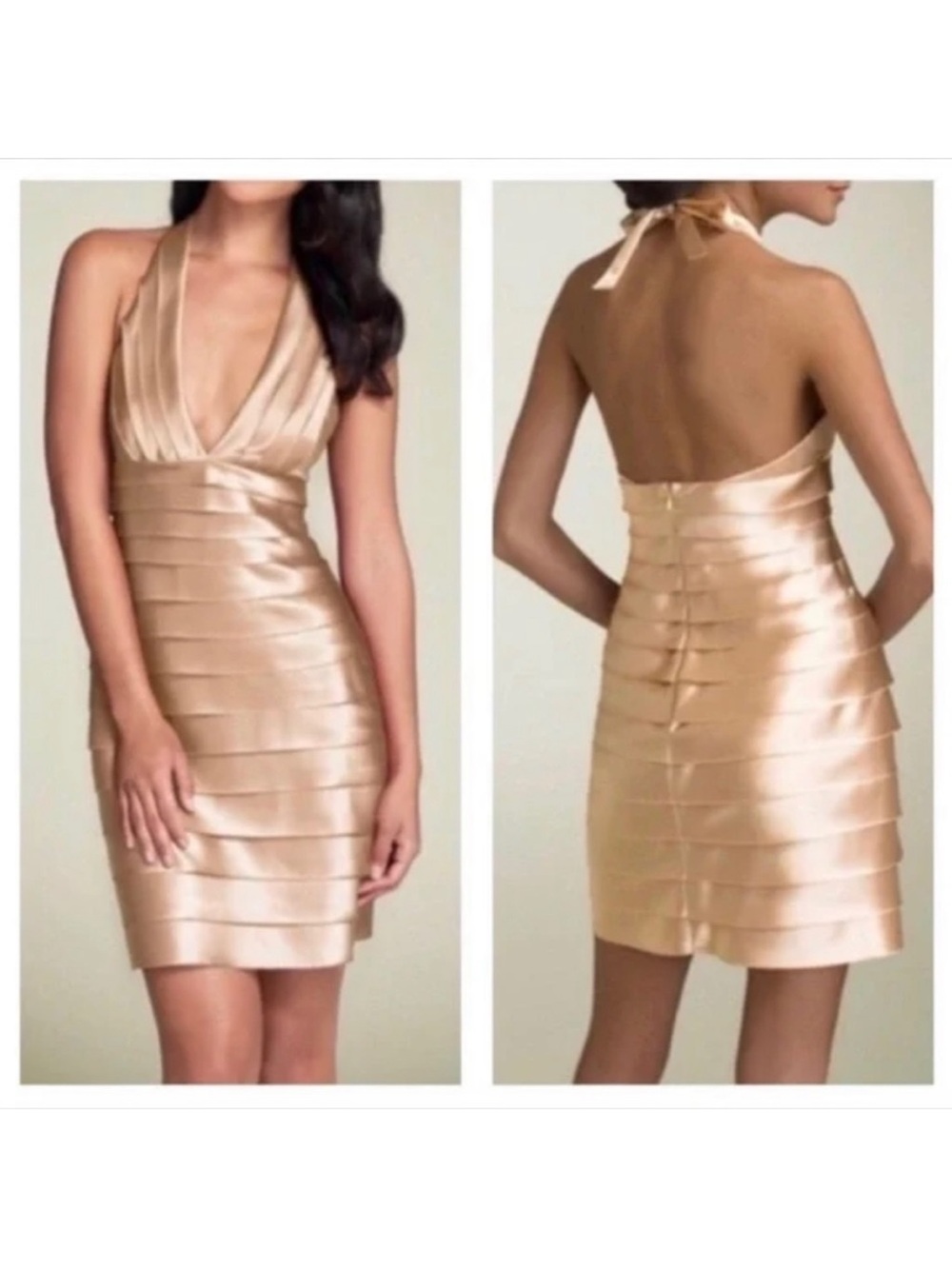 BCBG halter dress size 6 BNWT